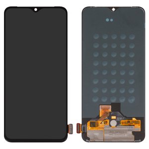 Pantalla LCD puede usarse con OnePlus 7, negro, sin marco, High Copy, OLED 