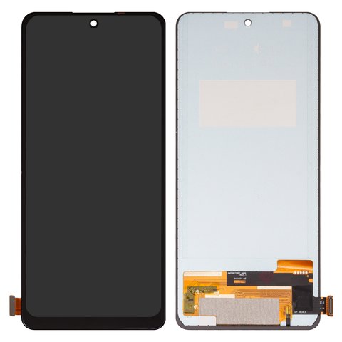 Pantalla LCD puede usarse con Xiaomi Redmi Note 13 4G, negro, sin marco, Copy