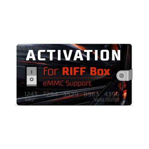 Активація підтримки eMMC для RIFF Box