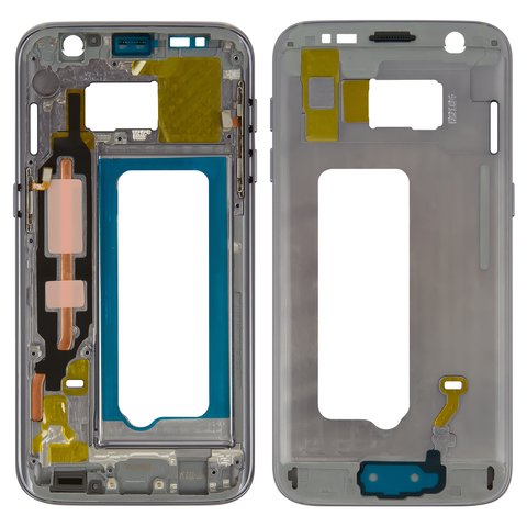 Середня частина корпусу для Samsung G930F Galaxy S7, чорна