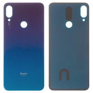 Задня панель корпуса для Xiaomi Redmi Note 7, синя, M1901F7G, M1901F7H, M1901F7I