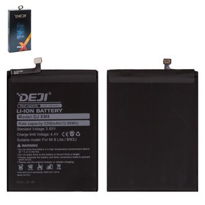 Акумулятор Deji BM3J для Xiaomi Mi 8 Lite 6.26", Li ion, 3,85 B, 3350 мАг
