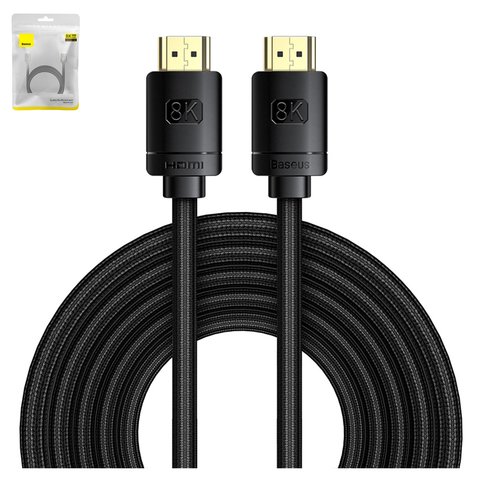 Кабель HDMI Baseus High Definition Series, HDMI, 5 м, 8K, #WKGQ040201