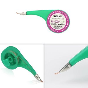 Стрічка для випаювання RELIFE RL 2020, Ш  2,0 мм, Д  2 м