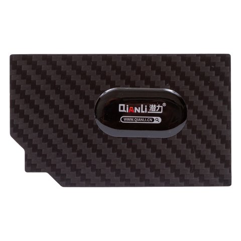 Інструмент для підняття дисплея тачскріна QianLi Carbon Fiber Reinforced Corner Style, лопатка пластикова, 90 x 54 x 0.23 mm