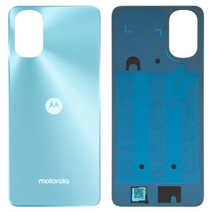 Задняя панель корпуса для Motorola Moto G22 XT2231, голубая, iceberg blue