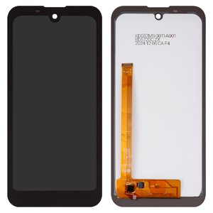 Дисплей для Doogee S59, S59 Pro, черный, без рамки, High Copy