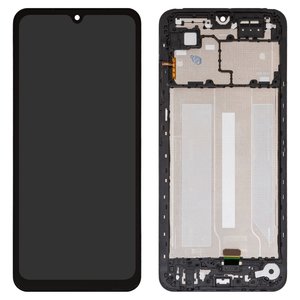 Дисплей для Xiaomi Redmi A5 4G, черный, с рамкой, High Copy, 169.5mm, 25028RN03Y, EU version