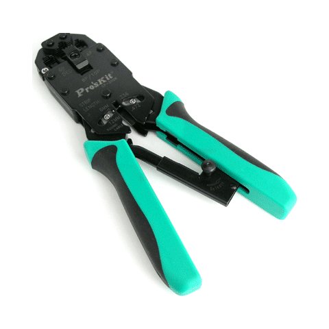 Инструмент для обжима, зачистки и резки проводов Pro'sKit 8PK-200