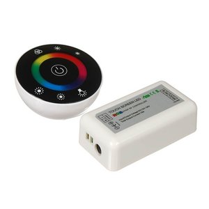 Контроллер c круглым тачпультом HTL-046 (RGB, 5050, 3528, 216 Вт) Контроллер c круглым тачпультом HTL-046 (RGB, 5050, 3528, 216 Вт)