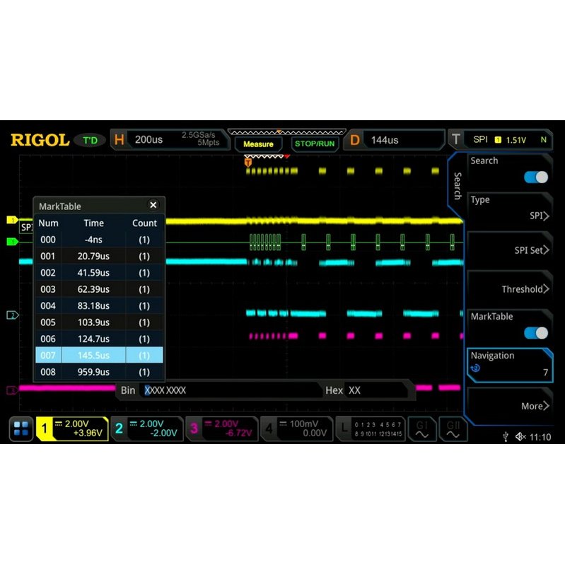 Программное расширение RIGOL DS7000-COMP для декодирования RS232/UART Изображение 1