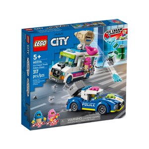 Конструктор LEGO City Полицейское преследование фургона с мороженым 60314 