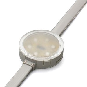 Juego de módulos LED redondos (todo color, 6 diodos SMD3535, 50 mm, IP68, 20 uds.) Juego de módulos LED redondos (todo color, 6 diodos SMD3535, 50 mm, IP68, 20 uds.)
